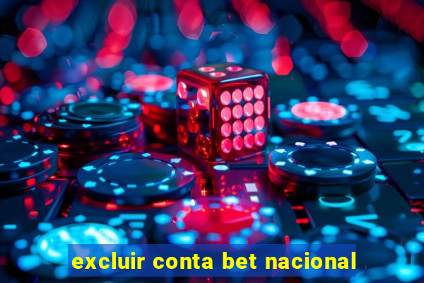 excluir conta bet nacional